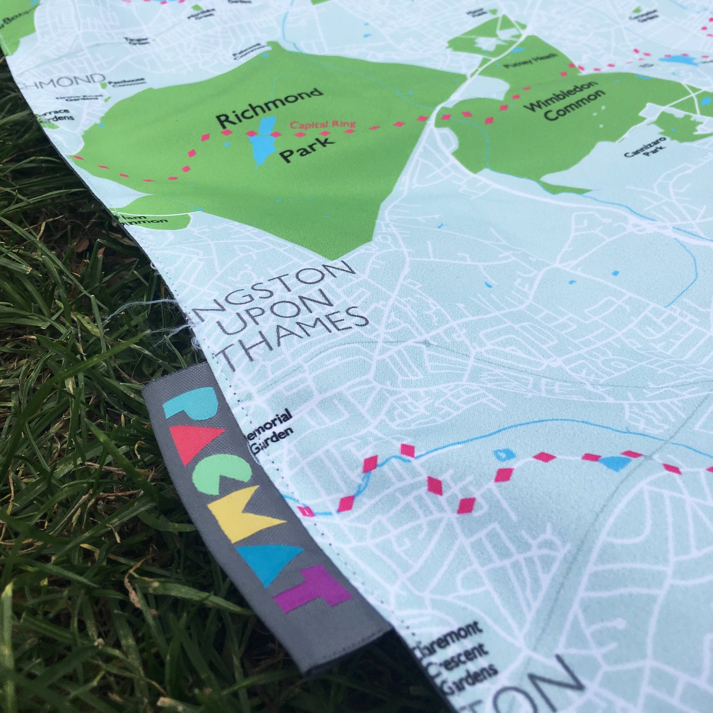 OS London Parks Family PACMAT Picnic Blanket