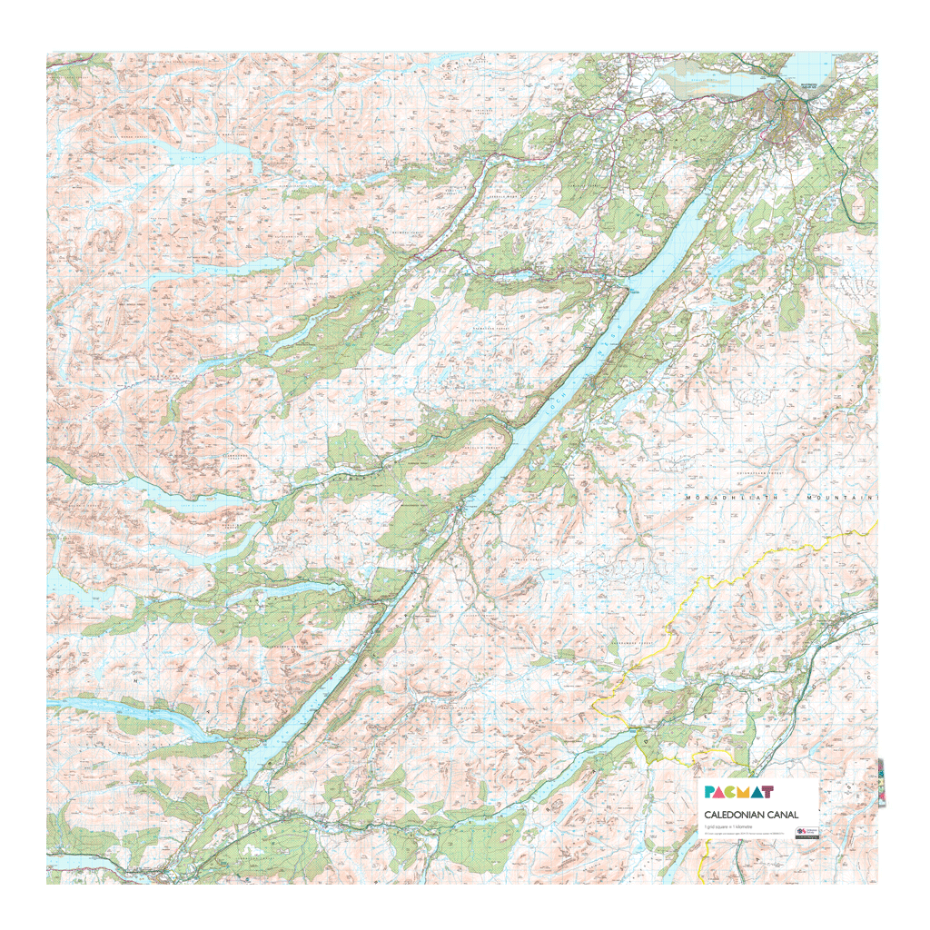 Caledonian Canal Family PACMAT Picnic Blanket