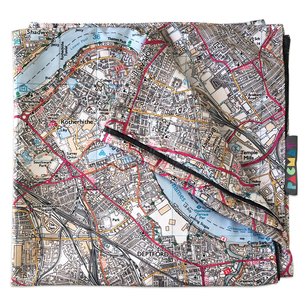 OS Inner London Family PACMAT Picnic Blanket
