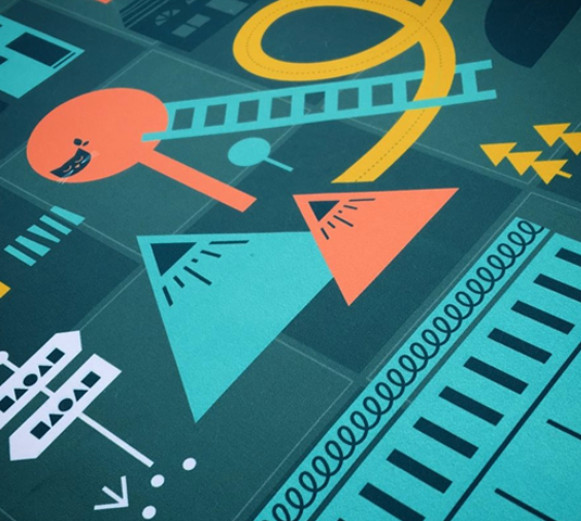Snakes & Ladders XL PACMAT Picnic Blanket